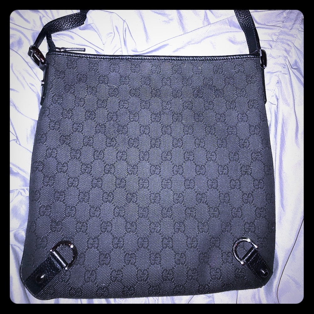 Gucci GG black crossbody bag AUTHENTIC